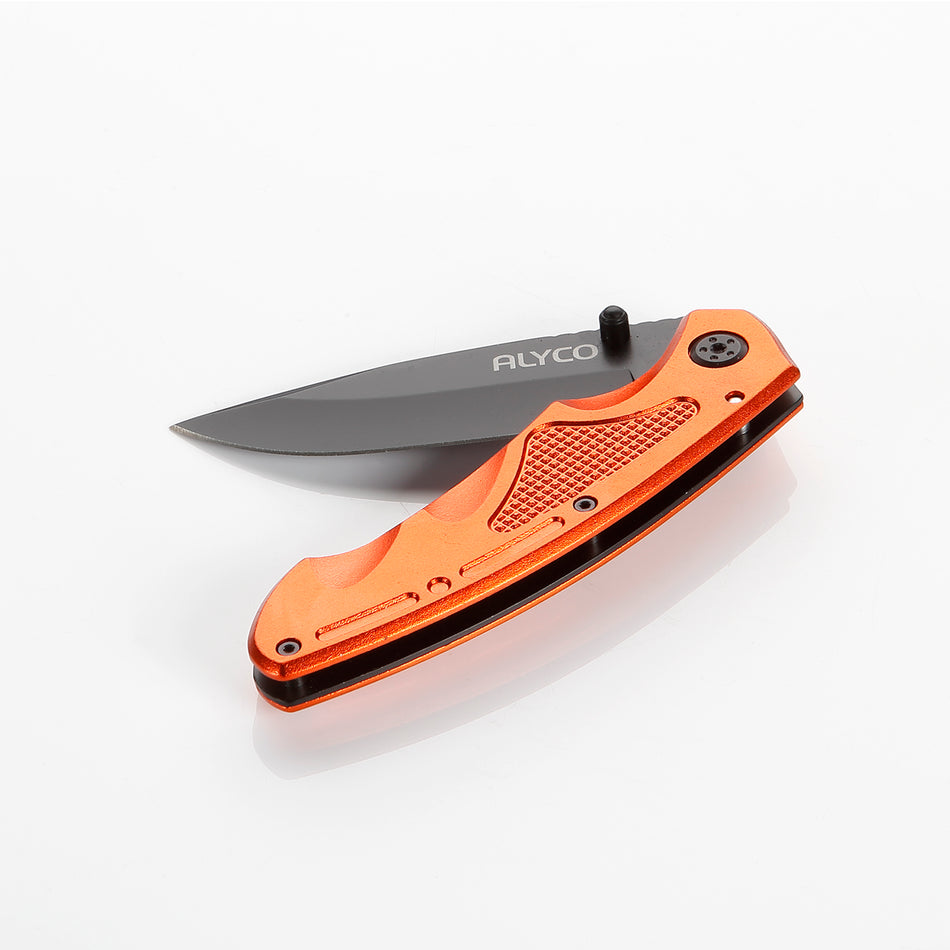 ALYCO NAVALHA INOX CABO ALUMINIO LARANJA