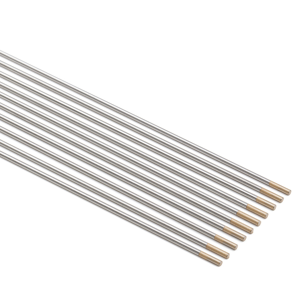 TIG ELECTRODE TUNGSTENIO 1,5% LANTANIO DOURADO