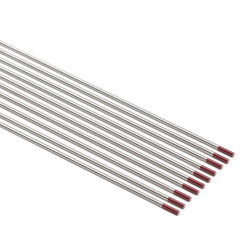 TIG ELECTRODE TUNGSTENIO 2% TORIO VERMELHO