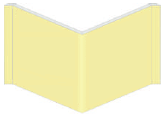 S3F SINAL FOTOLUMINESCENTE 45º À PAREDE REF: 10194