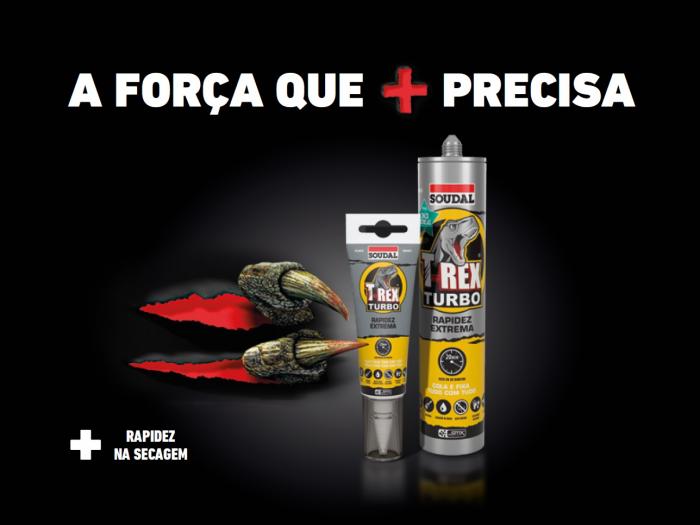 SOUDAL T-REX TURBO BRANCO 125ML