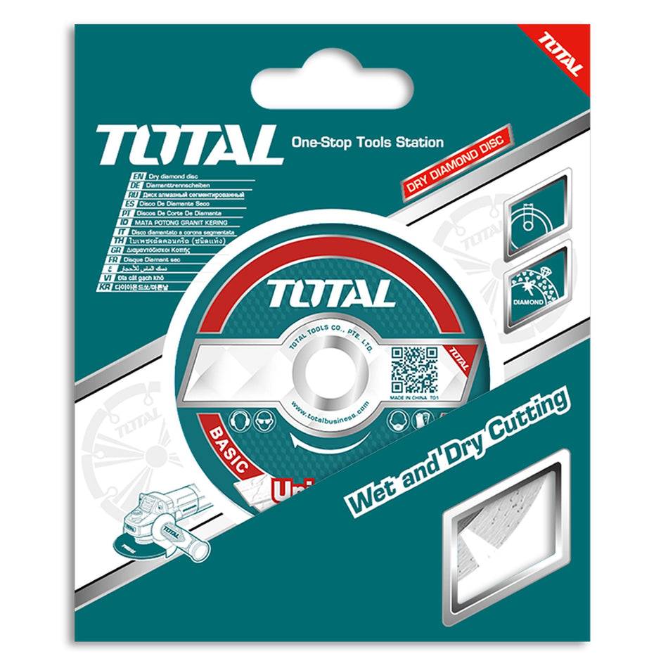 TOTAL DISCO DIAMANTE MARMORE/GRANITO CONT. 125