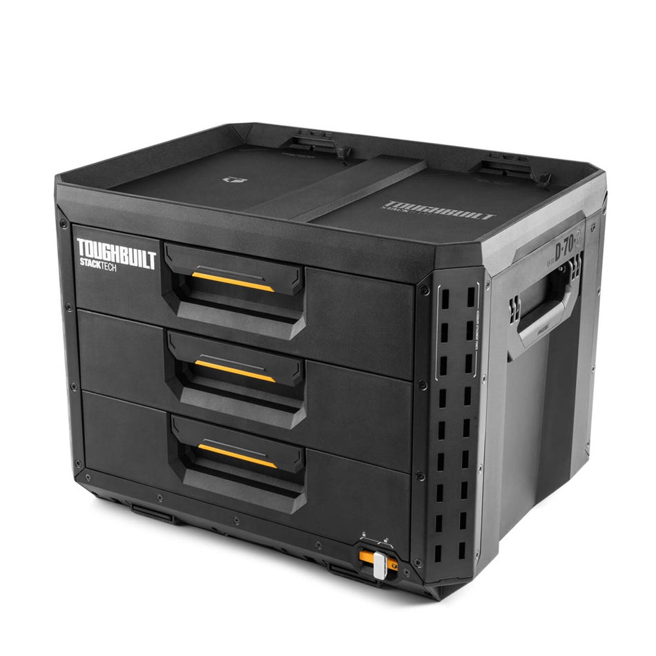 TOUGHBUILT STACKTECH CAIXA XL 3 GAVETAS