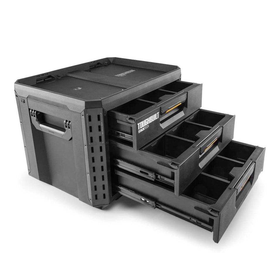 TOUGHBUILT STACKTECH CAIXA XL 3 GAVETAS