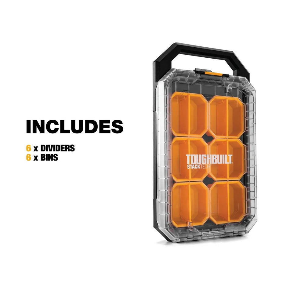 TOUGHBUILT STACKTECH ORGANIZADOR COMPACTO BAIXO