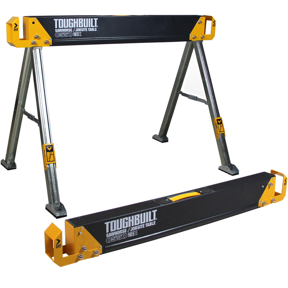 TOUGHBUILT CAVALETE / MESA TRABALHO C550 PACK-2