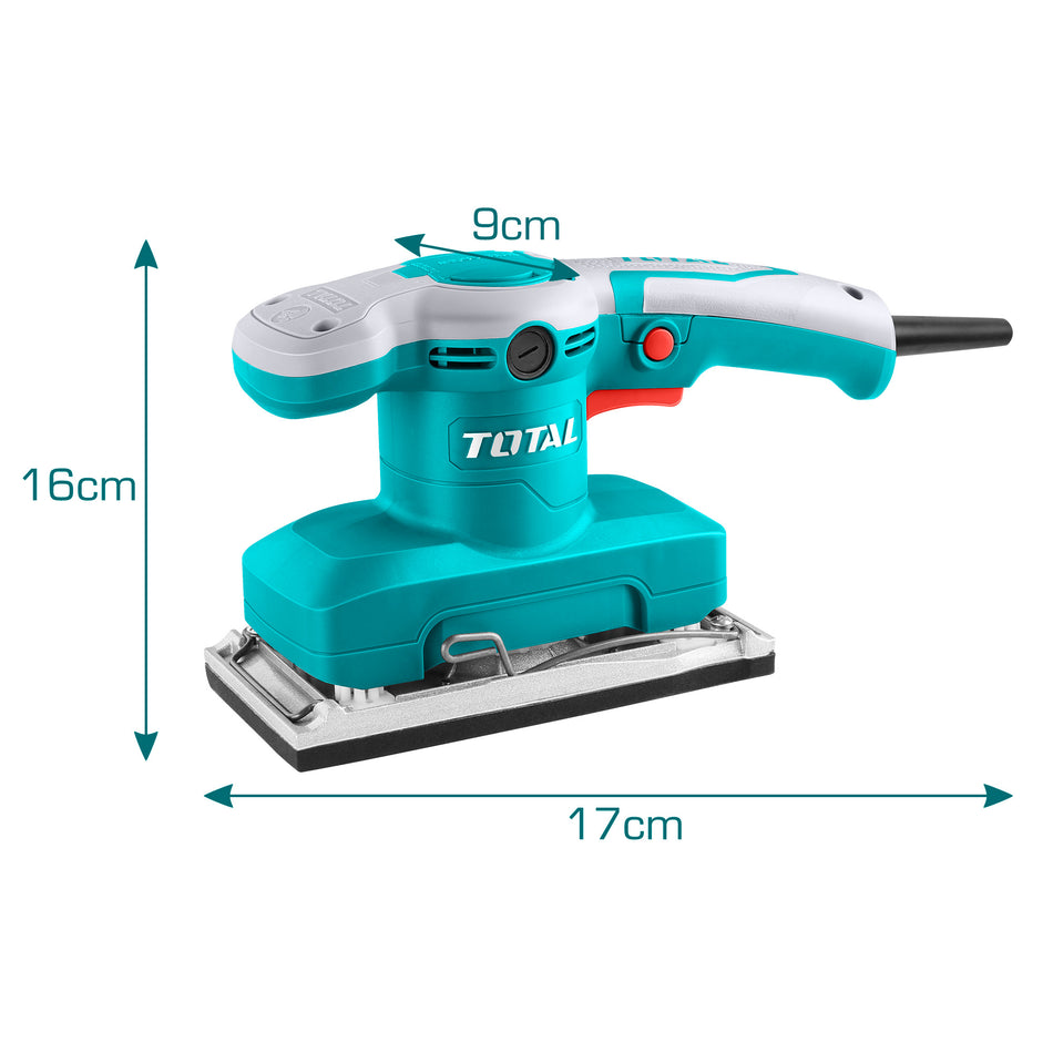 TOTAL LIXADORA RECTANGULAR 320W