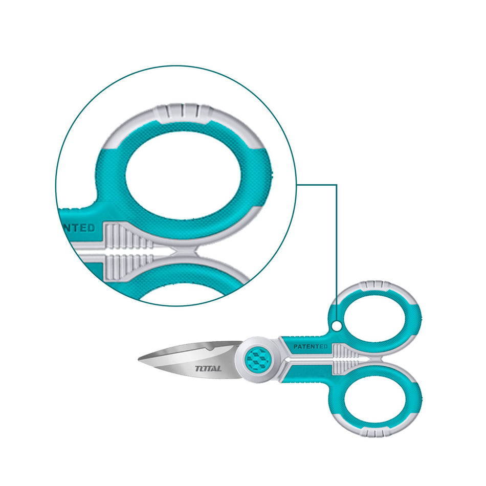 TOTAL TESOURA ELETRICISTA 145MM