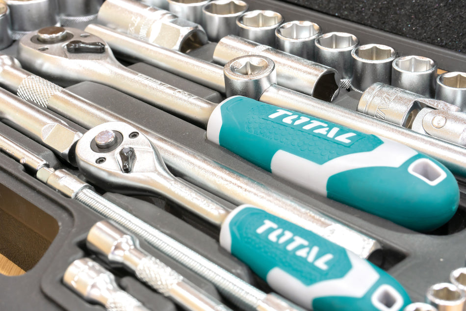 TOTAL JOGO ROQUETE 1/2 E 1/4 44PCS C/ MALA PLASTIC