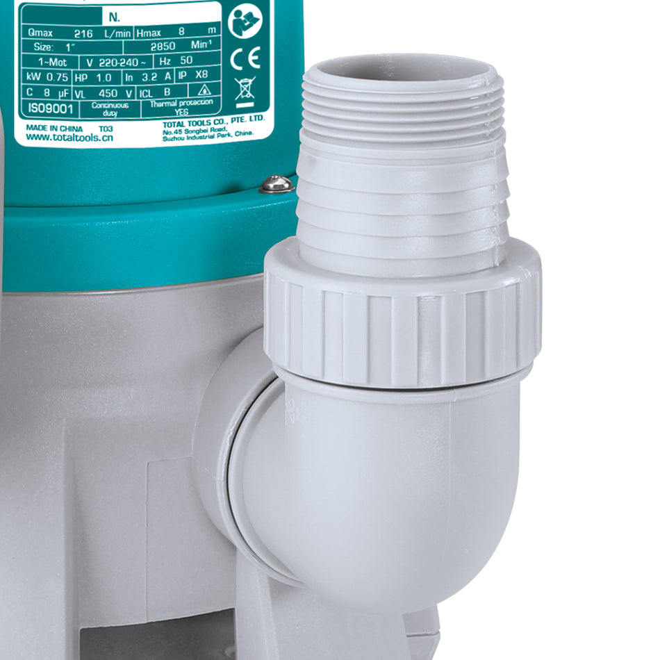 TOTAL BOMBA AGUA SUJA 1.000W