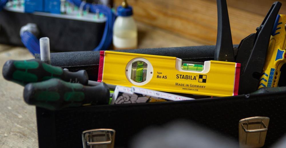 Stabila Nivel De Burbuja Tipo 80 Asm, 180 Cm, Con Sistema Magnético De