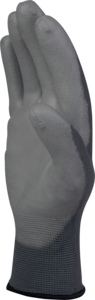 DELTAPLUS LUVA POLIESTER PU CINZA VE702PG