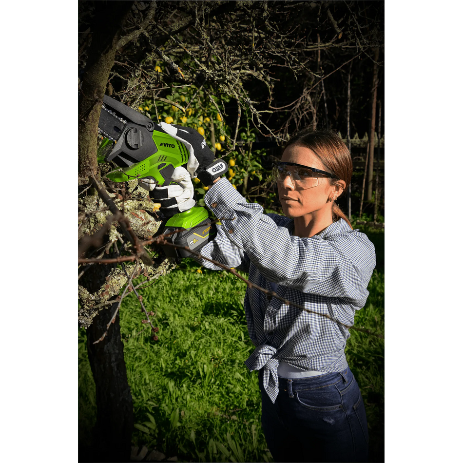 VITO EGO 20V MINI-PODADORA + BAT 2.0AH + CARREGADO