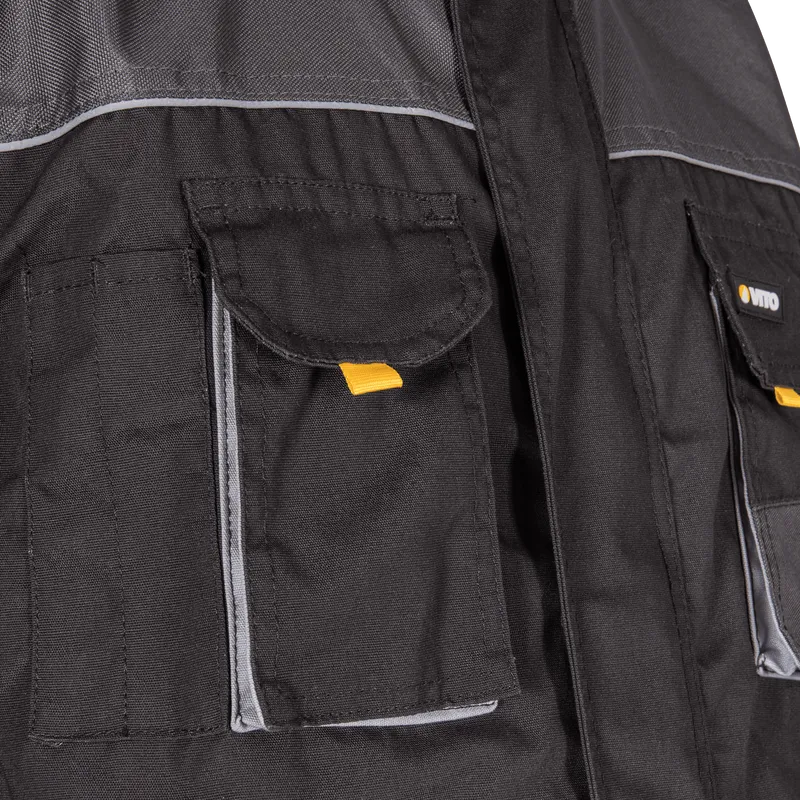 VITO CASACO TRABALHO CONFORT PLUS CINZA