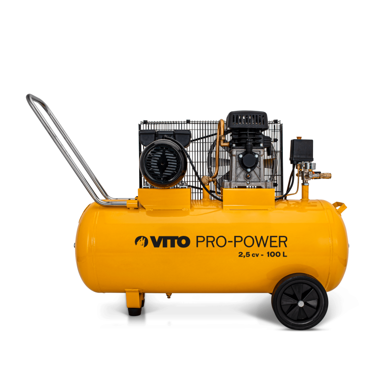 VITO COMPRESSOR 100LT COM CORREIAS