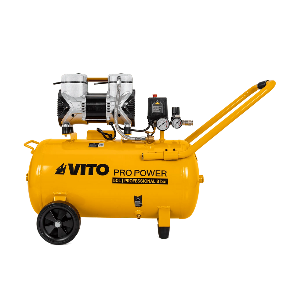VITO COMPRESSOR S/OLEO SILENCIOSO 50LT 8 BAR 2.0CV