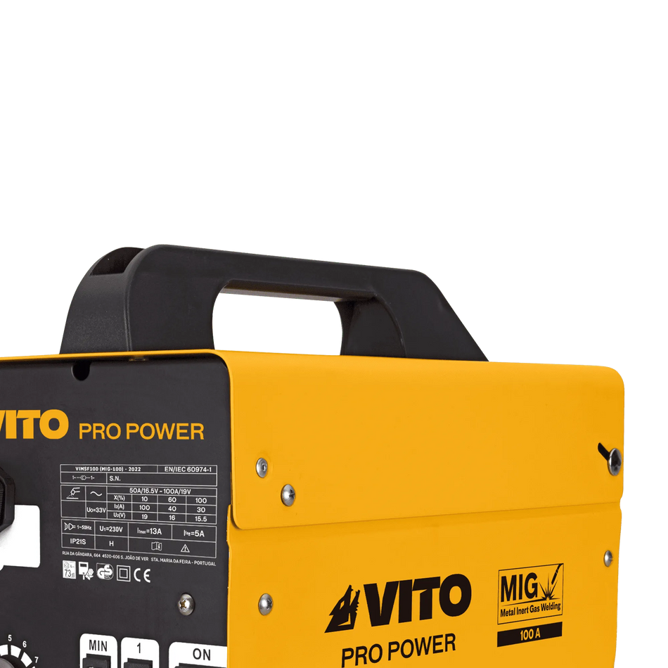 VITO MAQUINA SOLDAR FIO 100A