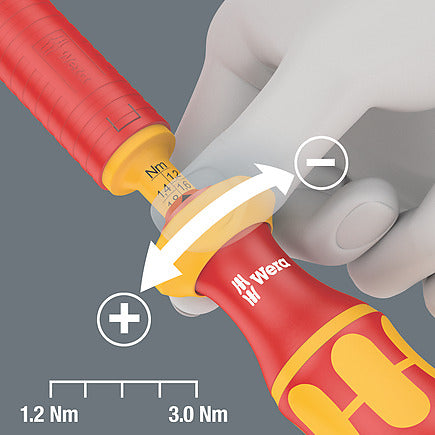 WERA VDE KOMPAKT CABO DE TORQUE AJUSTAVEL