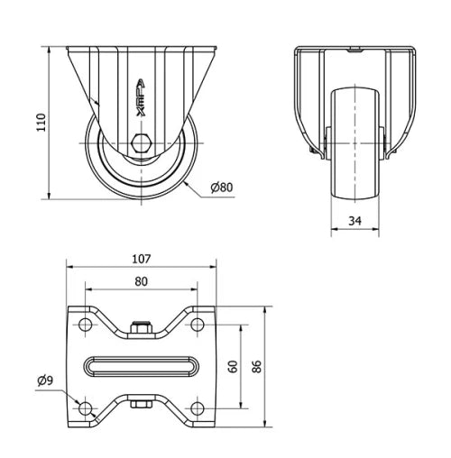 ALEX RODA ZV-UT FIXA