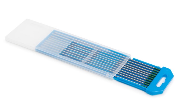 ELECTRODE DE TUNGSTENIO PURO VERDE