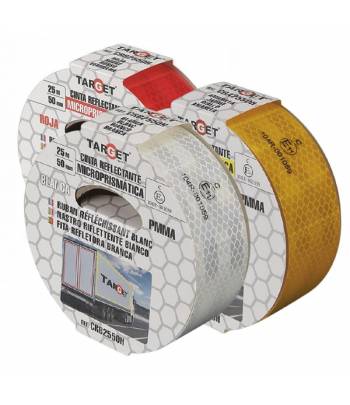 TARGET FITA REFLECTORA CERTIFICADA 50MM X 25MT