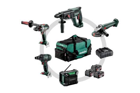 METABO COMBO SET CONSTRUÇAO 5.2 18 V