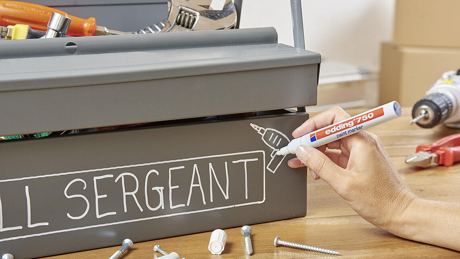 EDDING MARCADOR TINTA 750 PONTA 2 - 4 MM