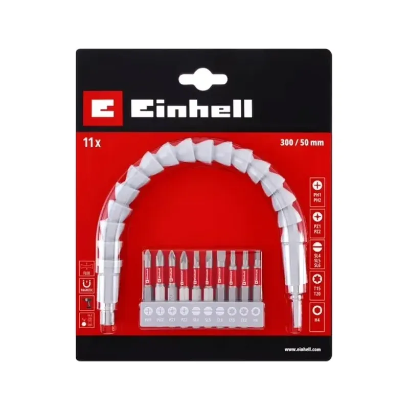 EINHELL ADAPTADOR FLEXIVEL PARA BITS COM 10 BITS
