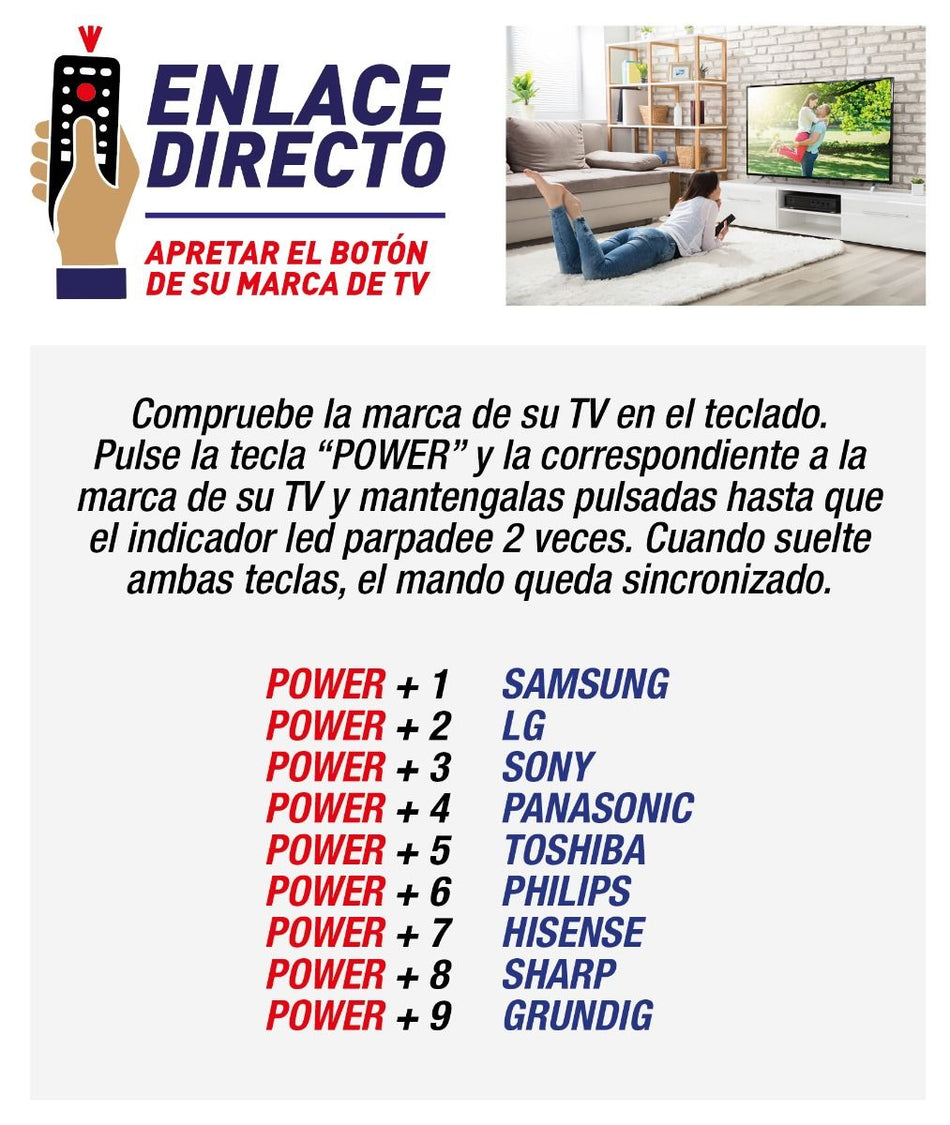 ONLEX COMANDO UNIVERSAL SMART TV