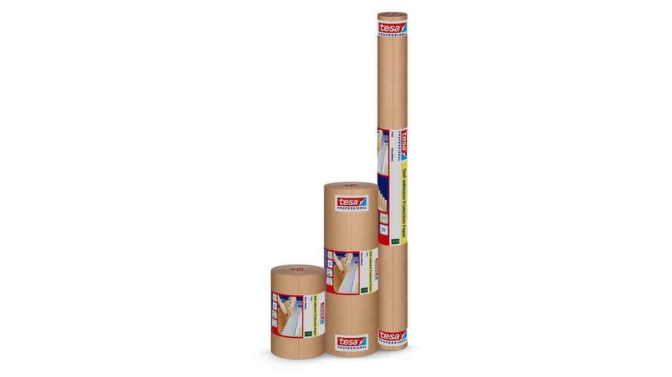 TESA PAPEL PROTECTOR DE PINTURA ADESIVO
