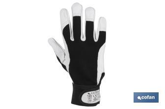 COFAN LUVA PELE COSTAS EM TECIDO COM VELCRO