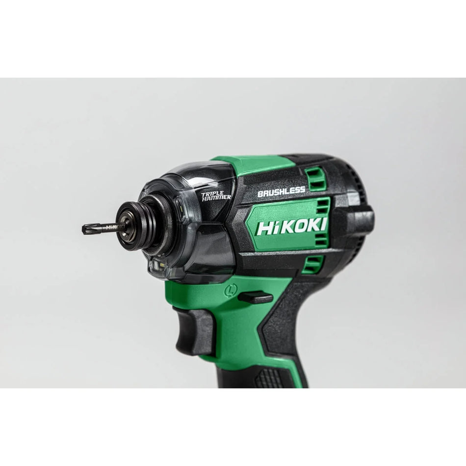 HIKOKI 18V APARAFUSADORA IMPACTO 1/4" WH18DCW2Z V-ZERO